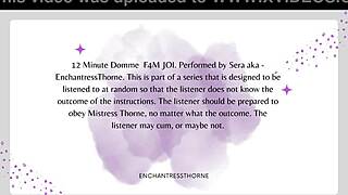 For males, this femdom jerk off instructions denial video part 2 of 12