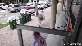 Officer Jack catches teen Brixley shoplifting and performs a cavity search