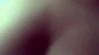 Amateur couple engages in intimate sex scene