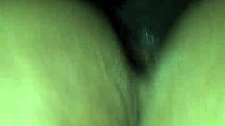 black stud banging a sexy mulata with intense creampie action