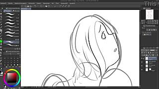 gravity rush kat flashing speedpaint