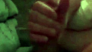 Wife Assfucks Husband, Shoots Cum