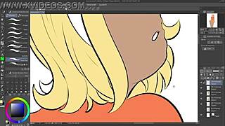 gravity rush kat flashing speedpaint