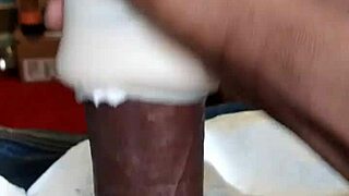 masturbating with toy in my pussy feels so good.