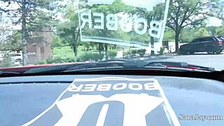 Sara Jay and Lauren Phillips team up in lingerie for interracial blowjobs and cum