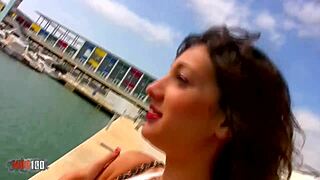 French Slut Orgasms Wildly from Older Cock in Rough Ass Fucking