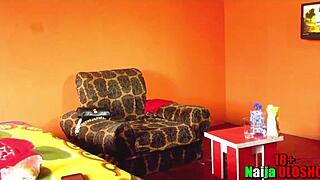 Ebony Babe Feels Intense Pleasure Fucking Pussy With Dildo