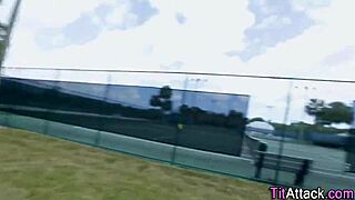 Buxom Babe Receives Facial Cumshot