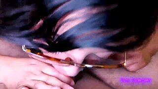 Latina Stepsister Samantha Sucks Big Cock With Green Eyes Homemade