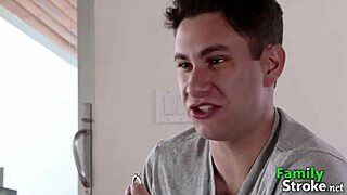 Playful Stepsiblings Interact