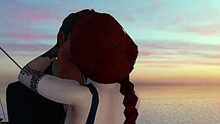 titanic parody with cumshot and anal action