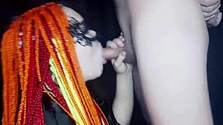 gentle blowjob with cum in mouth, so hot! 😍