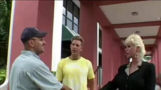 Banged MILF in Threesome with Cougar Passion