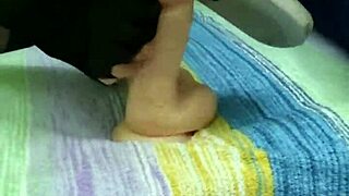 Watch Me Give A Footjob With My Dildo In Torn Pantyhose While Masturbating In Doggystyle!