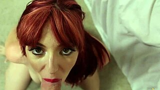 i suck n fuck redhead lauren phillips in pov, gettin a facial