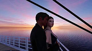 titanic parody with cumshot and anal action