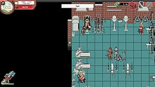 Spooky Milk Life Taboo Hentai Femdom Handjob At The Gym With Big Cock Domination.