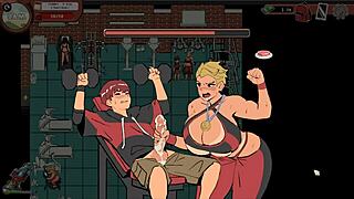 Spooky Milk Life Taboo Hentai Femdom Handjob At The Gym With Big Cock Domination.