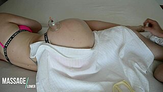 Is vacuum massage the secret to a hot booty ass for this european amateur babe?