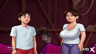 Summertimesaga - Teen 18+ Cleanses Through Sex With Mommy