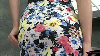 Classy European Babe Loves Anal Blowjob And Gets Spitted On