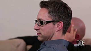 Fantastic Five Busty Blonde Sucks Down Hot Loads