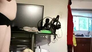 Cleaning and changing for prom in gay pov amateur video