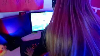 latina teen caught masturbating on twitch by stepbrother and fucked