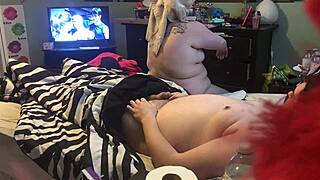 Can This Chubby Couple Handle Homemade Sex?