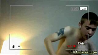 Watch the youngest boy get fucked in the bathroom