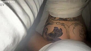 Nasty angel endures rough doggystyle and swallows cum