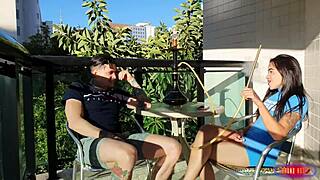 Jessica Luz Invites Brunão For A Hookah Session In Full Video