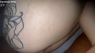 Nasty angel endures rough doggystyle and swallows cum