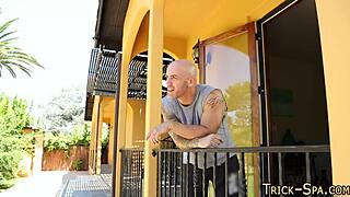 Massaging Teen 18+ Redhead Leads To Blowjob In Heels