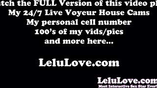 She sucks his cock then rides with closeup ass and feet view. Lelu Love gets wild in homemade action!