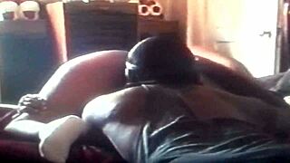 My ebony girlfriend orgasms so hard from doggystyle, it's incredible and intense