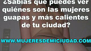 Tu vas a vaciar tus bolas de hermosísima señora de familia