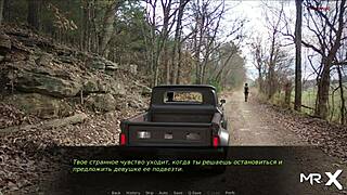 Picked up a beautiful girl in the manor!