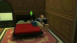 Cartoon holiday sex gift