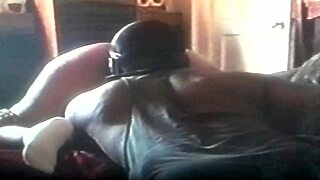 My ebony girlfriend orgasms so hard from doggystyle, it's incredible and intense