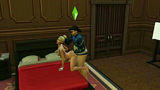 Cartoon holiday sex gift