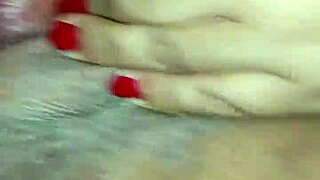 A beginner explores with fingers in a private moment