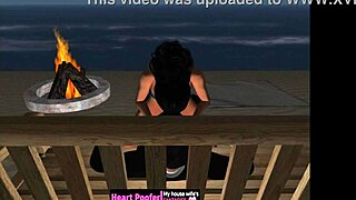 Specific encounter at seaside cabins beach