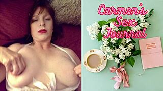 Granny Carmen Sucks Hard Rock Metal Cock In Reality Moaning Mature BBW Amateur Scene