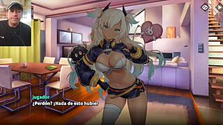 I'm Akane, hot girl in the city getting creampied in this anime hentai.