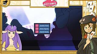 Sweet Dreams Succubus Part Eight: Succubus gives blowjobs and deepthroat for big tits orgasm and facial