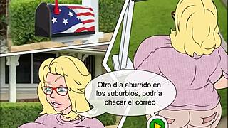 Busty family cheer squad getting fucked wildly in the game