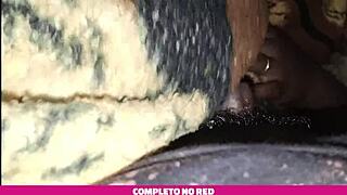 Wife Sucks Big Cock While Watching Movie