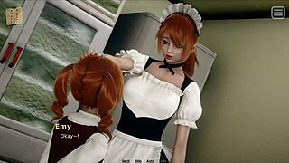 My bully lover dominates in wild game action