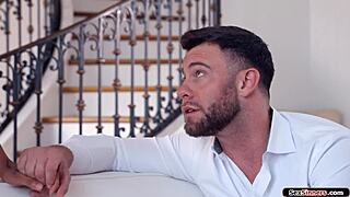 Man, I seen my ebony wife scissor busty gf!